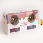 Crisp Linen And Rose Oud Fragrant Candles Jars Set Of 2 2