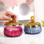 Crisp Linen And Rose Oud Fragrant Candles Jars Set Of 2 3