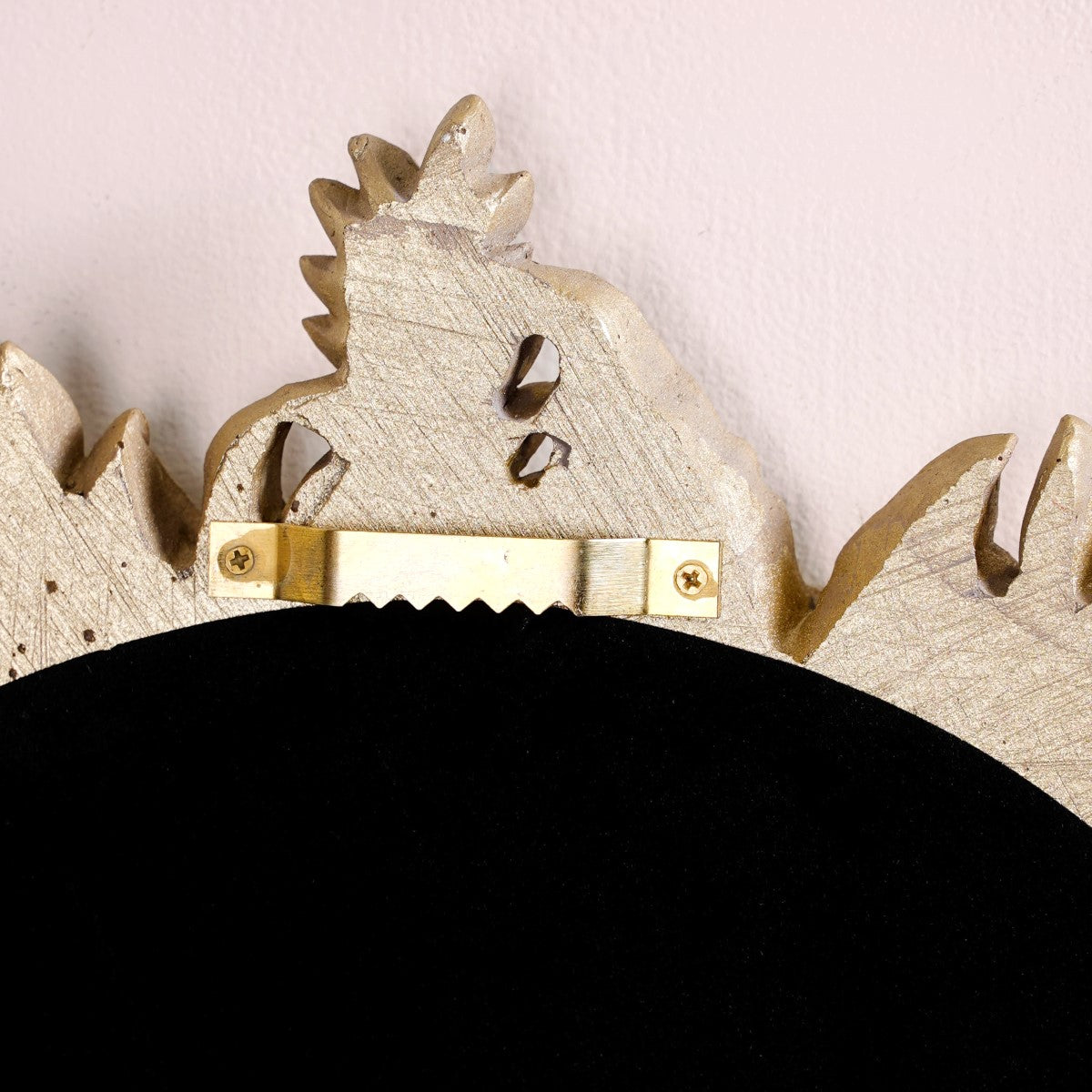 Gilded Leaf Frond Decorative Mirror Gold
