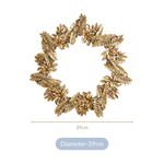 Gilded Leaf Frond Decorative Mirror Gold 6